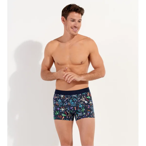 Boxer homme Cactee imprimé multicolore