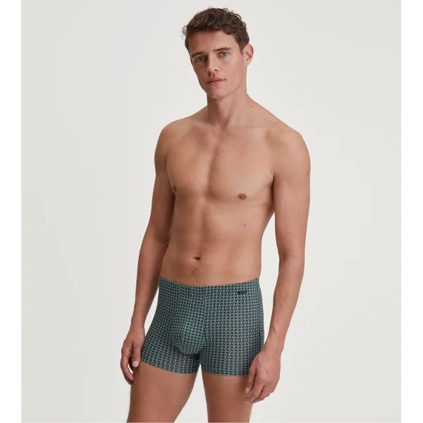 Boxer homme rafraîchissant en coton Focus Trend Dark Glen