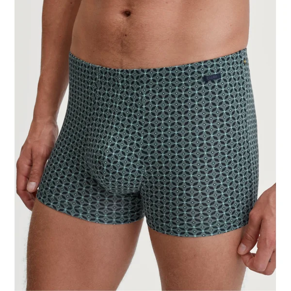 Boxer homme rafraîchissant en coton Focus Trend Dark Glen