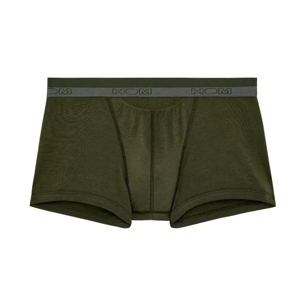 Boxer kaki pour homme avec ouverture à l'avant
