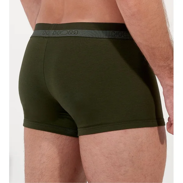 Boxer kaki pour homme avec ouverture à l'avant