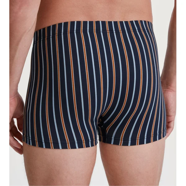 Boxer rayé en coton pour homme Graphic Cotton Glazed Ginger