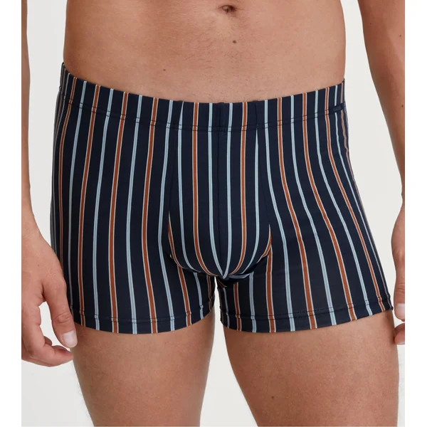 Boxer rayé en coton pour homme Graphic Cotton Glazed Ginger