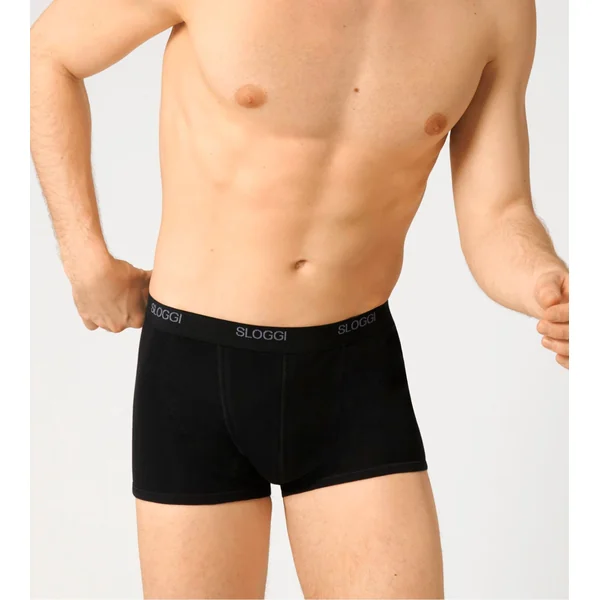 Boxer Sloggi men Basic Short NOIR