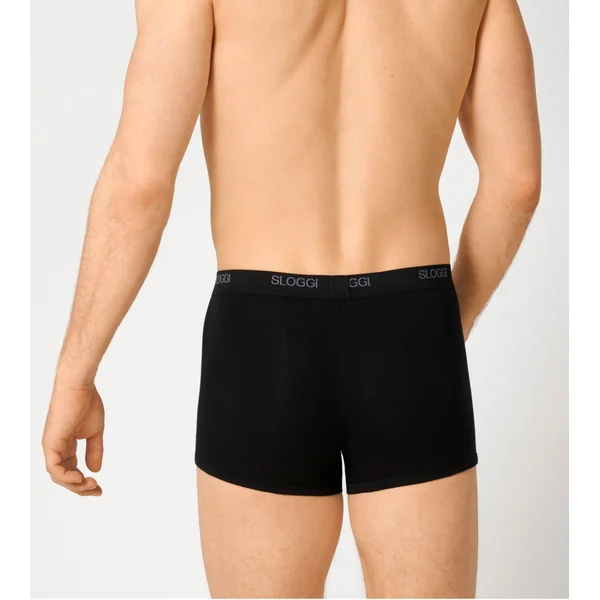 Boxer Sloggi men Basic Short NOIR