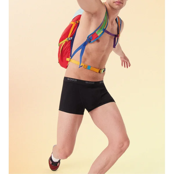 Boxer Sloggi men Basic Short NOIR