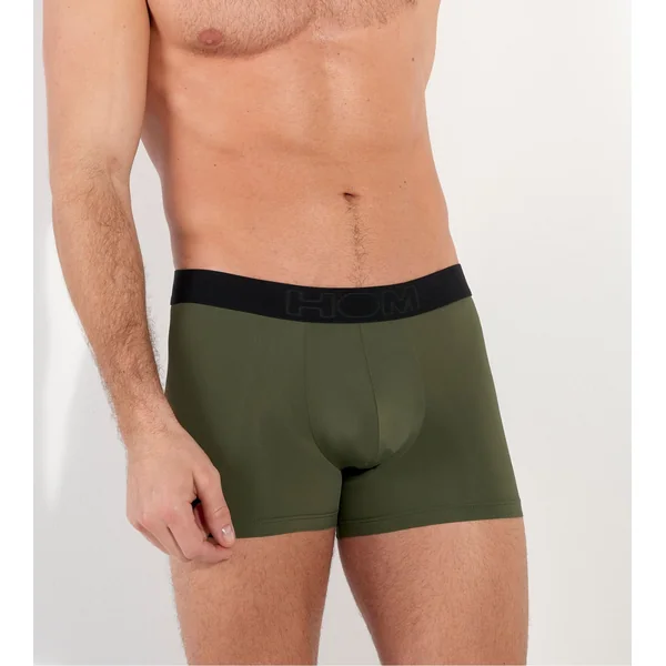 Boxer uni homme seconde peau Supersoft vert kaki