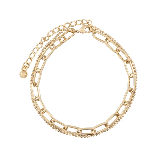 Bracelet en chaîne - Jaune