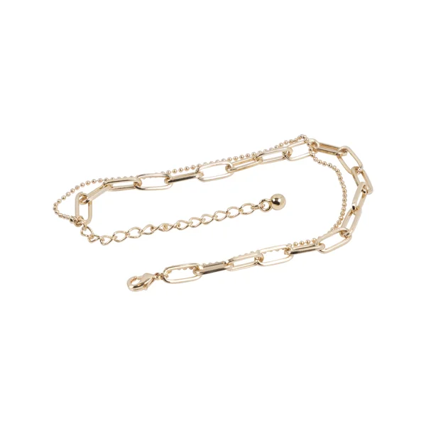 Bracelet en chaîne - Jaune