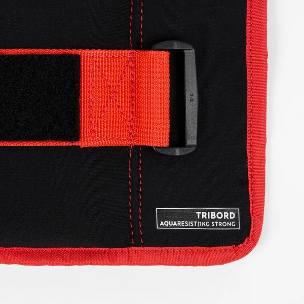 Bracelets lestés avec boucle aquagym 2 x 1kg, orange