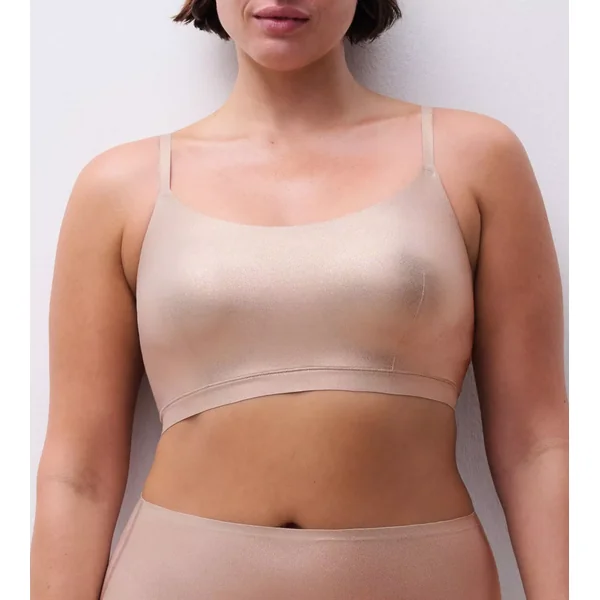 Bralette dorée brillante Softstretch Golden Glow