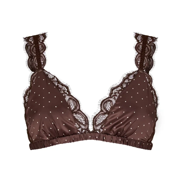 Bralette Eva - Marron