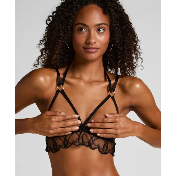 Brassière ouverte Olivia - Noir