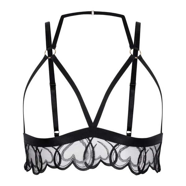 Brassière ouverte Olivia - Noir