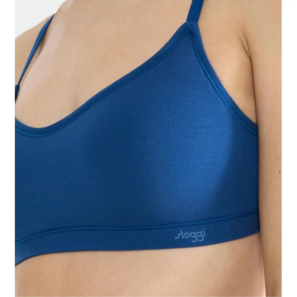 Brassière rembourrée en modal Sloggi Free Evolve Bleu Saphir