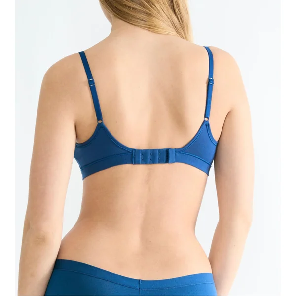 Brassière rembourrée en modal Sloggi Free Evolve Bleu Saphir