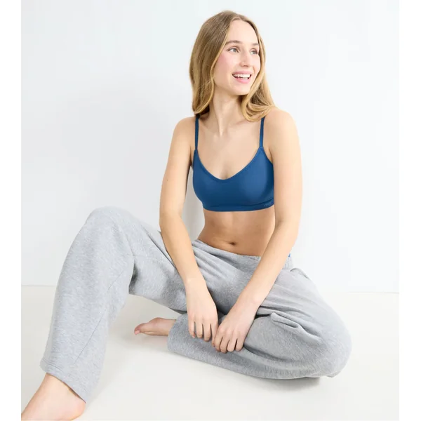 Brassière rembourrée en modal Sloggi Free Evolve Bleu Saphir