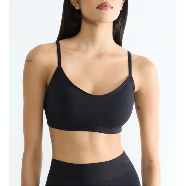 Brassière rembourrée en modal Sloggi Free Evolve Noir