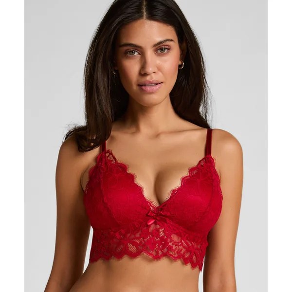 Brassière triangle Marianna - Rouge