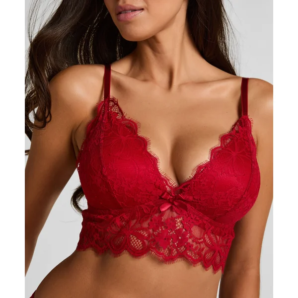 Brassière triangle Marianna - Rouge