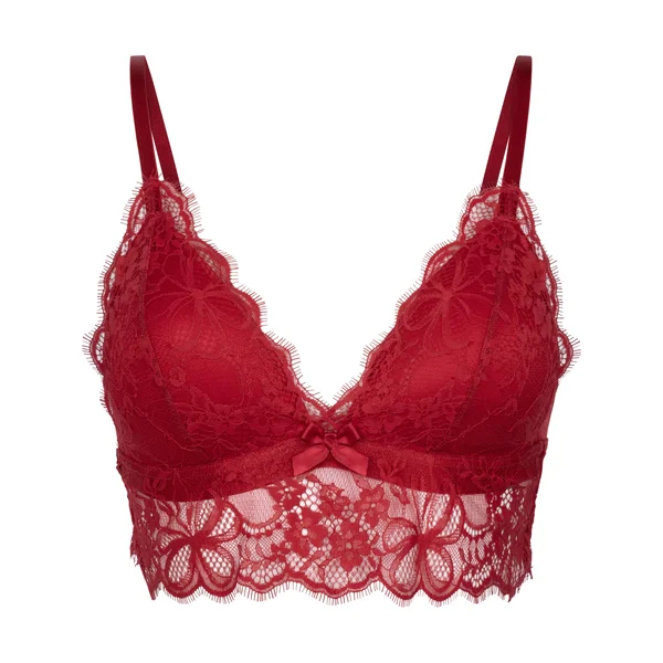 Brassière triangle Marianna - Rouge