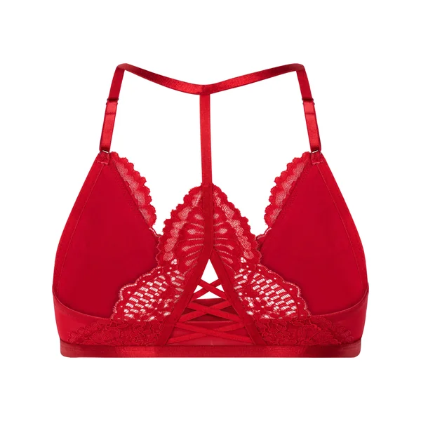 Brassière triangle Whitney - Rouge