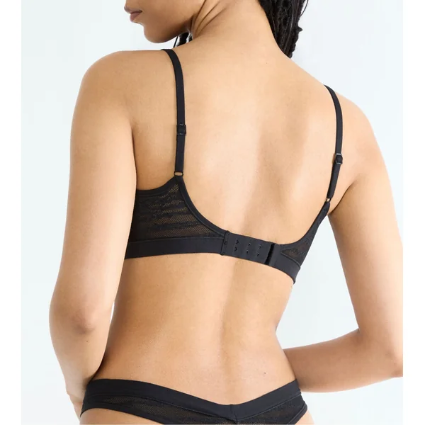 Brassière à coques en dentelle Free Evolve Sloggi Noir