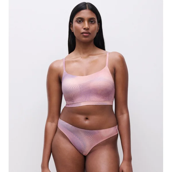 Brassière à coques rose imprimée Softstretch Print Iris
