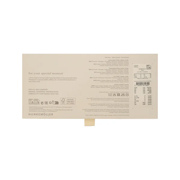 Bridal Tanga Multipack - Blanc