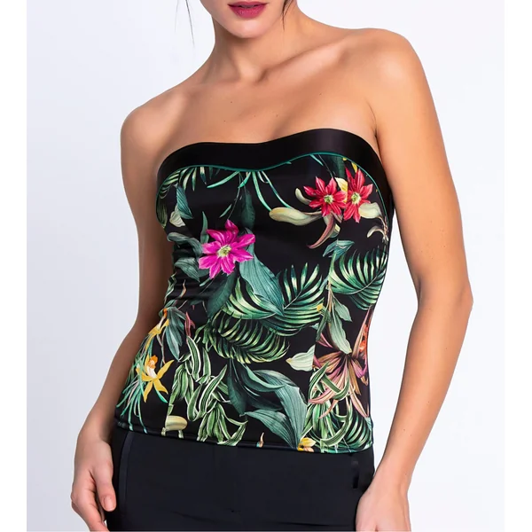 Bustier imprimé Fleurs Etoiles Eclat Etoile