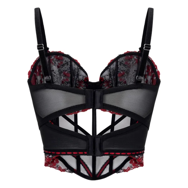 Bustier Peonie - Noir
