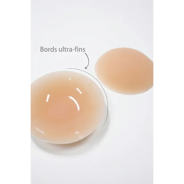 Cache-tétons forme ronde