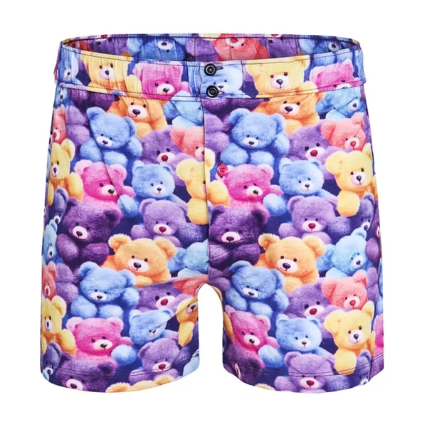 Caleçon parachute imprimé oursons multicolore Teddybear