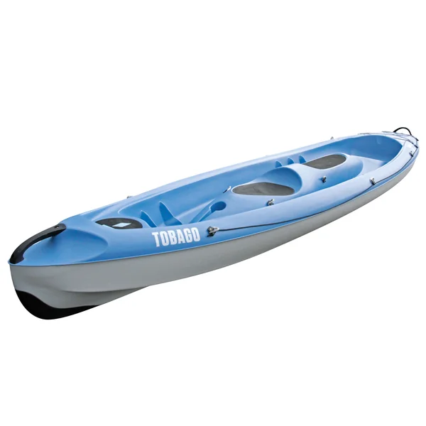 CANOE KAYAK DE RANDONNEE RIGIDE TAHE TOBAGO 3 PLACES (2 ADULTES + 1 ENFANT)