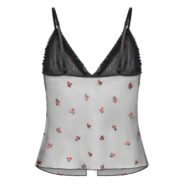 Caraco en maille Chelsey - Noir