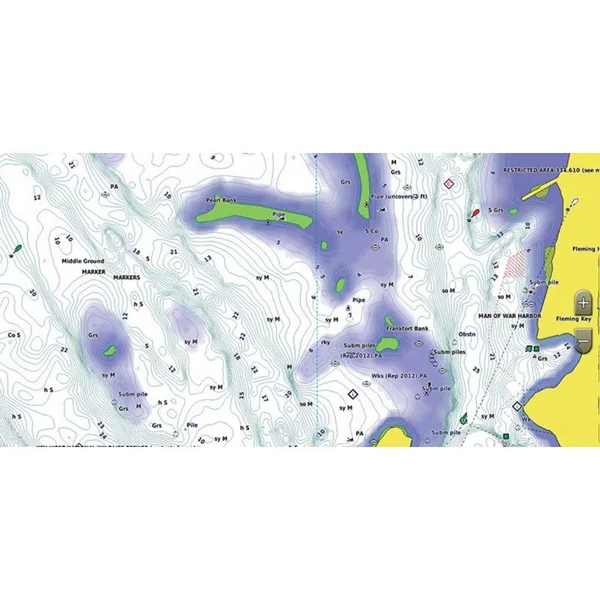 Carte Garmin G3 BlueChart VEU464S - Bretagne Sud