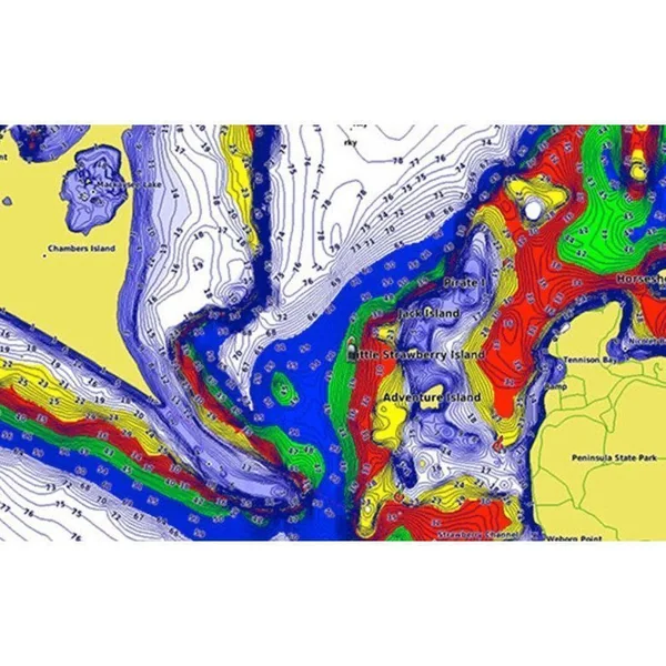 Carte Garmin G3 BlueChart VEU464S - Bretagne Sud