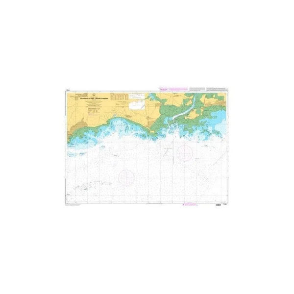 Carte Marine 7135L : de la Pointe de St Jacques à Damgan