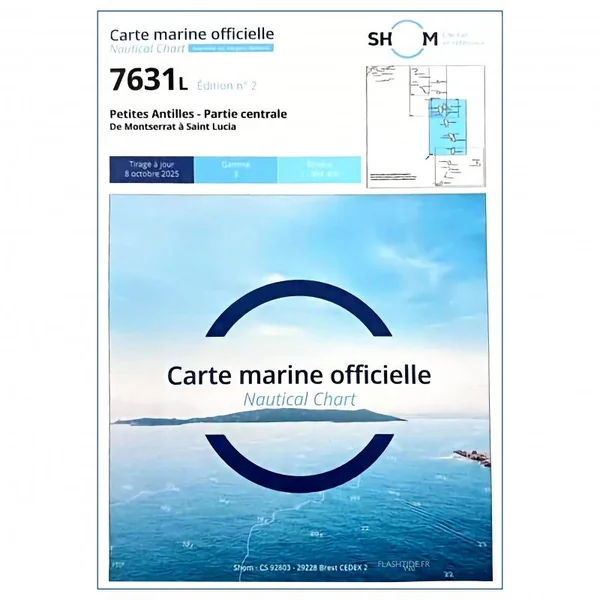 Cartes Marines des Antilles