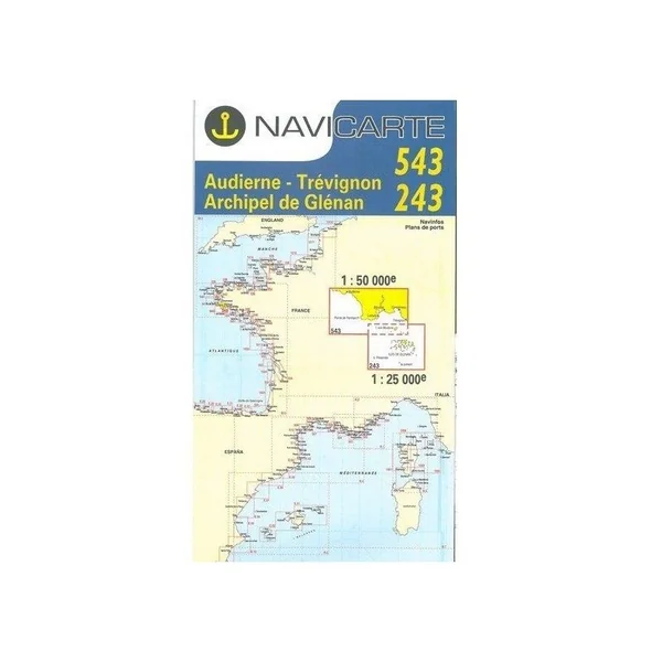Cartes marines Navicarte Bretagne Sud