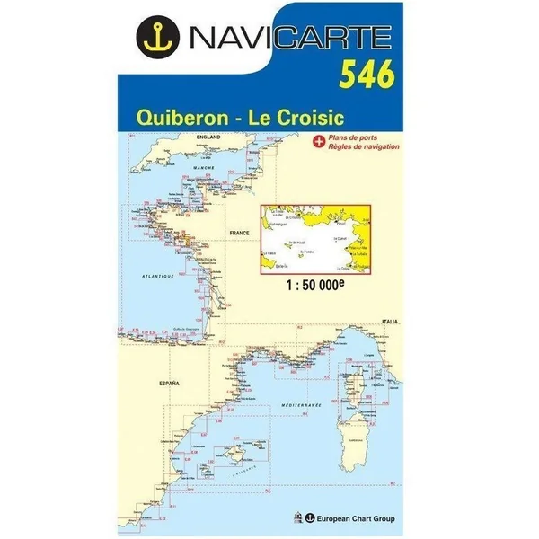 Cartes marines Navicarte Bretagne Sud