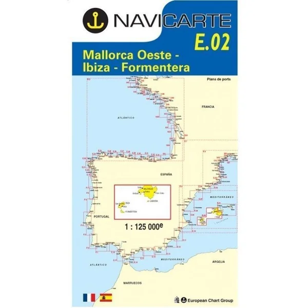Cartes marines Navicarte Méditerranée Espagne