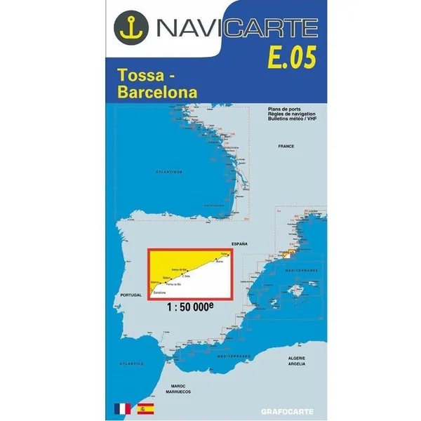 Cartes marines Navicarte Méditerranée Espagne
