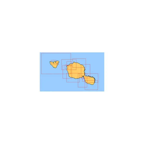 Cartes Marines Tahiti non pliées
