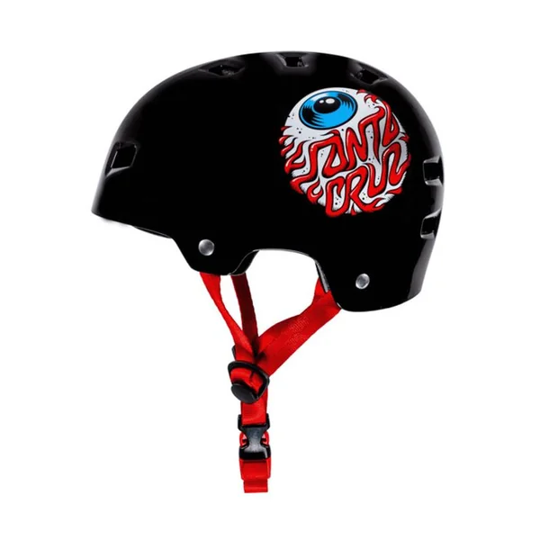 Casque BULLET HELMET JUNIOR (CASQUE ENFANT) SANTA CRUZ EYEBALL BLK