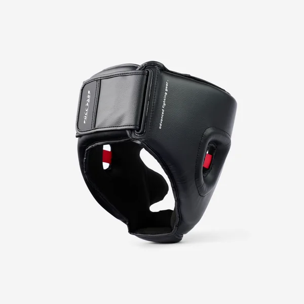 Casque de boxe adulte intégral, noir