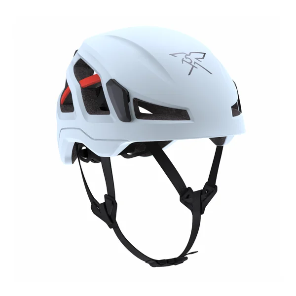 CASQUE D'ESCALADE ET D'ALPINISME - EDGE BLANC/ROUGE