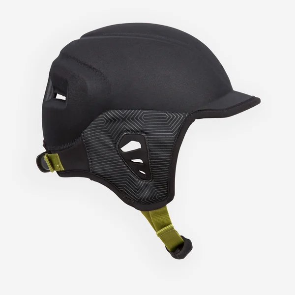 Casque pour la pratique du surf . noir
