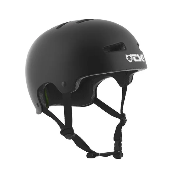 Casque TSG Evolution Noir - Protection BMX, VTT, Trottinette Urbaine
