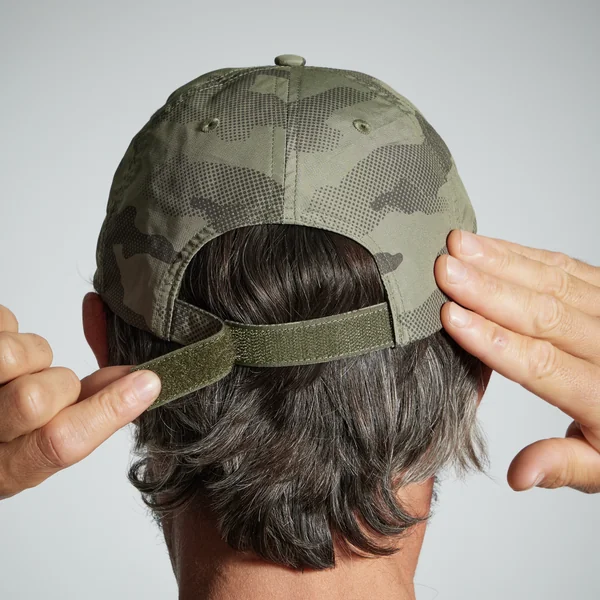 CASQUETTE 100 LEGERE CAMOUFLAGE VERT
